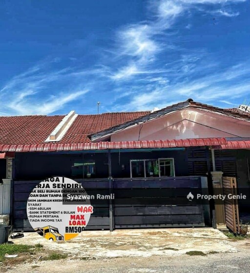 TERES SEBERANG JAYA‼️FULL LOAN BOOKING 1K‼️MALAYLOT 1200sqft‼️3 ROOMS