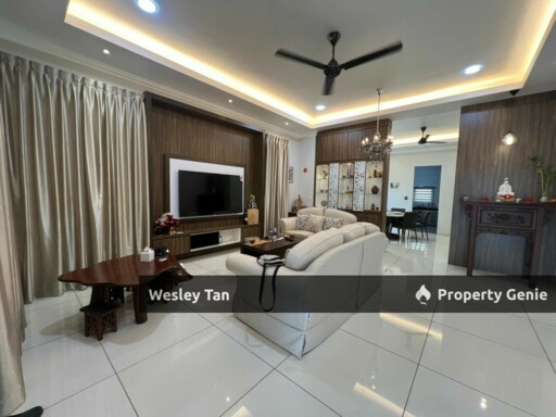 Krubong 2 Storey Bungalow Freehold Fully Furnished & Fitted 24/7 Guard & Guarded