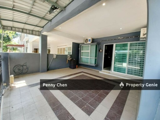 For Rent Single Storey Terrace House at Klebang Ipoh, Fully Furnished, With Autogate, Awning & Grille