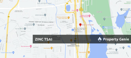 Garden @ One South {Save RM 38,000} 6 mins drive to MRT Serdang Jaya
