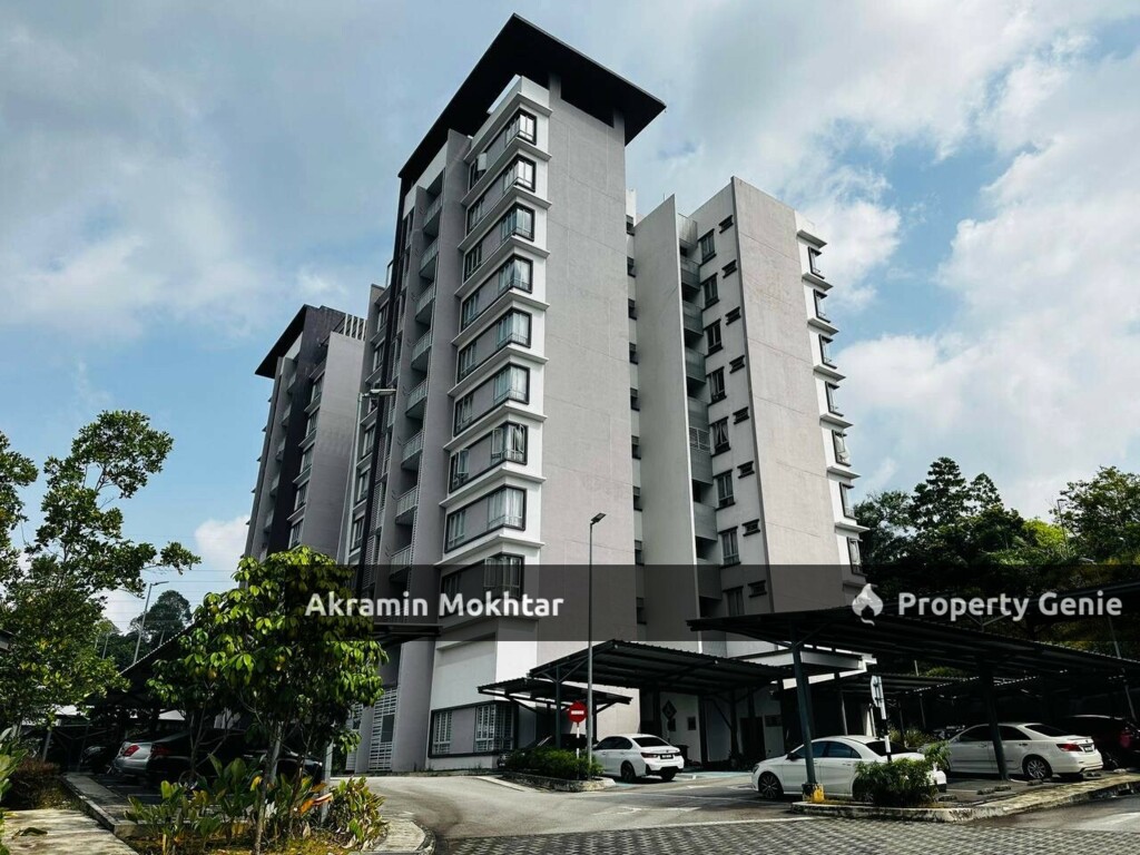 Freehold, Fully Furnished & 2 Covered Parking | Rimbunan Sanctuary Condominium Bukit Jelutong Shah Alam