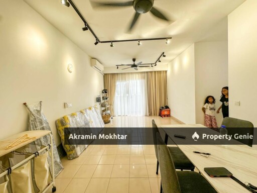 FREEHOLD, FURNISHED & 2 PARKING | APARTMENT SERUNAI (RSKU), BANDAR BUKIT RAJA, KLANG