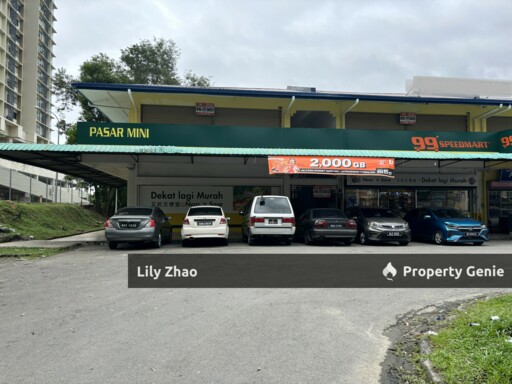 Ground Floor Shop Office Lot for Rent, Corner Lot, Next to 99-Speed Mart, Behind CKS Hypermarket Menggatal, Kota Kinabalu.