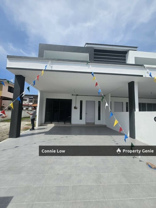 Ipoh New and completed Double storey terrace house Pengkalan perak