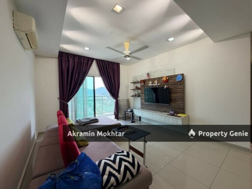 FULLY FURNISHED, RENOVATED & 2 PARKING | T PARKLAND CONDOMINIUM TEMPLER PARK TEMPLER SUASANA RAWANG
