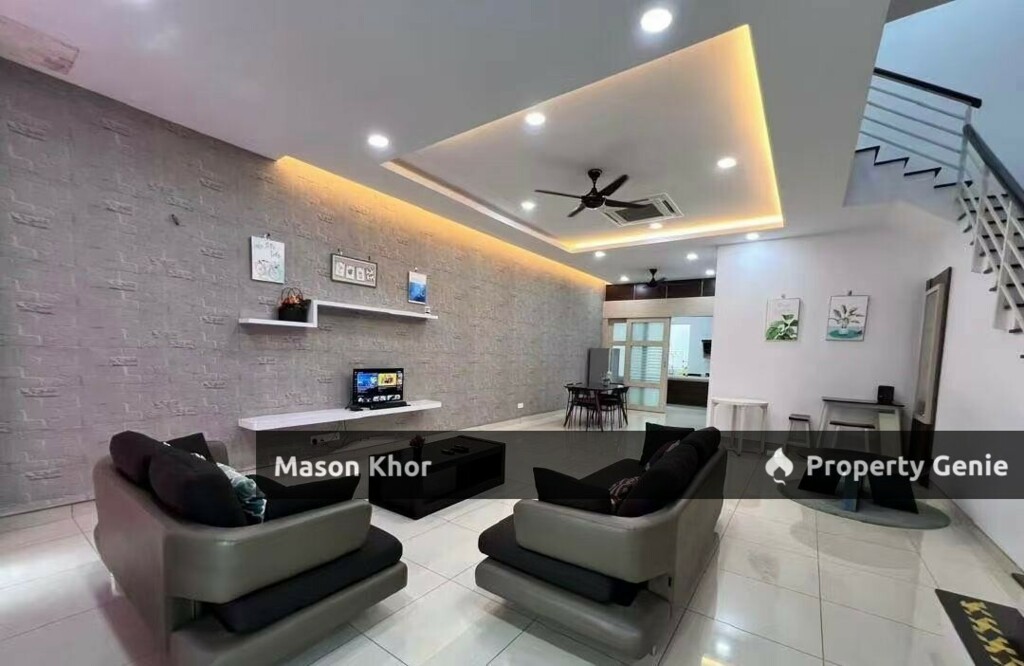 JESSELTON TAMAN JASA INTAN 2-STOREY TERRACE 1650sf FULLY RENO & FURNISHED ALMA