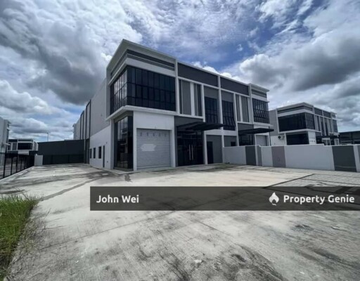 🏭Eco Business Park 2 @ Senai Airport City 1.5 Storey Cluster Factory For Rent  🏭