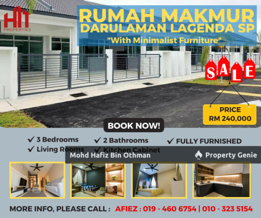Fully Furnished At DARULAMAN Lagenda, SUNGAI PETANI KEDAH
