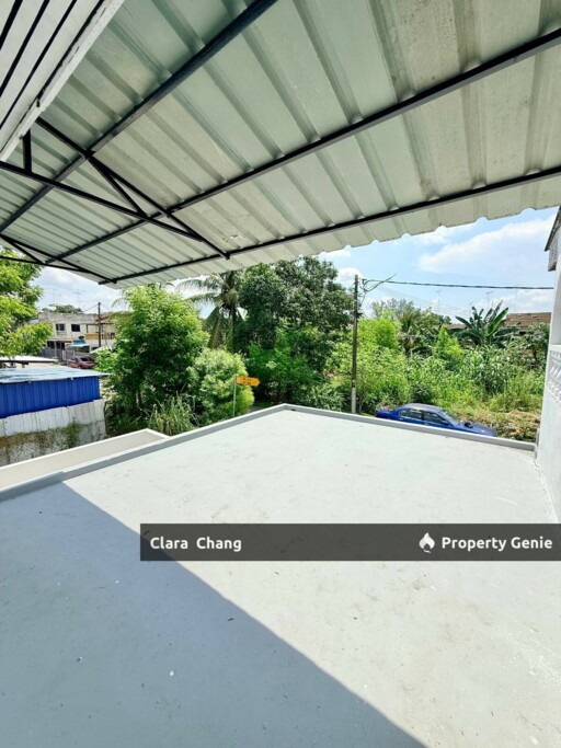 Taman Kluang Barat Double Storey Low Cost House Unblock Endlot Unit