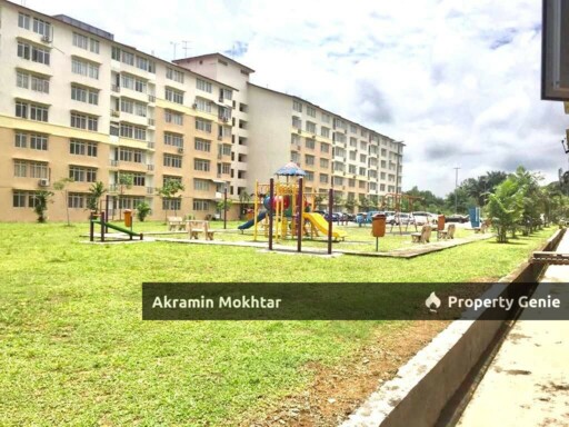 FREEHOLD, GROUND FLOOR & 2 PARKING | Apartment Taman Topaz, Dengkil