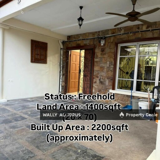 Double Storey House @Taman Bullion Mewah, Sentul, Kuala Lumpur
