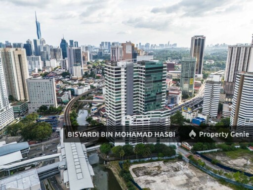 NEXT TO LRT & MRT STATION, STAND ALONE OFFICE TOWER BUILDING JALAN TUN RAZAK, KUALA LUMPUR .