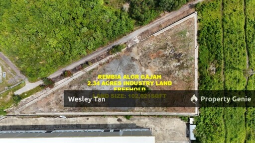 Rembia Freehold Industry 2.34acres Land Near Puspakom Mlk Suitable for Factory