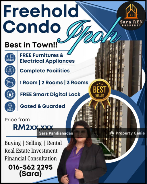 Freehold Condo High Rental Income Anderson Ipoh