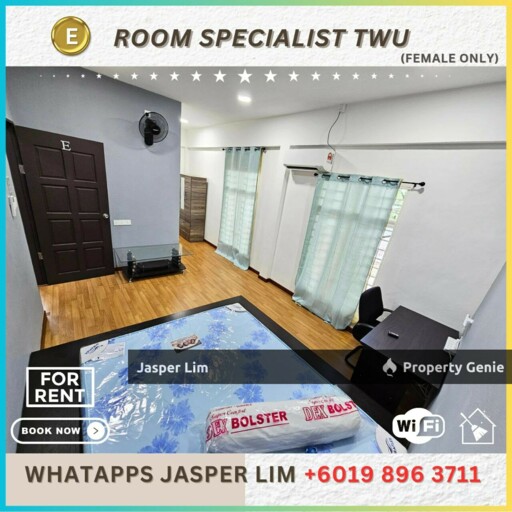 Room Rental Taman Pickyard near Tawau Hospital