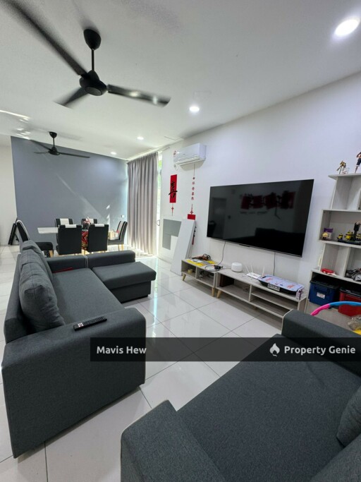 For Rent Setia Eco Cascadia  @Setia Indah, Corner Lot, Fully Furnished