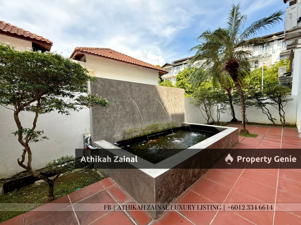 Kiara View, Sri Hartamas. Stunning 2.5 Storey Semid With Great Water Features.