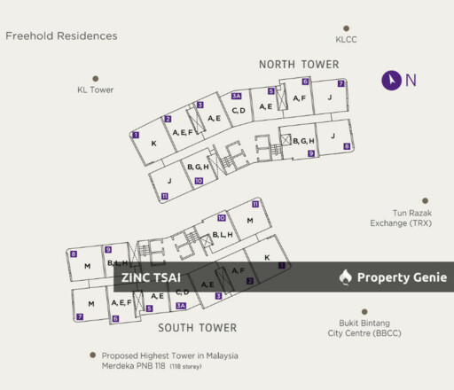 The Robertson Residences {Save RM 140,000} 5 mins drive to Pavilion Kuala Lumpur