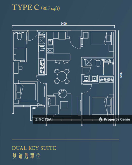 Cubic Botanical_Corner Lot {Save RM 75,000} 6 mins walk to KTM Pantai Dalam_7 mins drive to Mid Valley Megamall