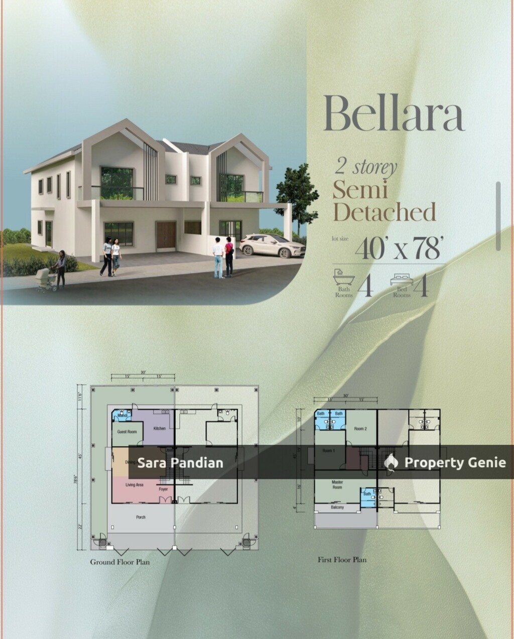 Freehold Gated Guarded Semi D at Botani Ipoh