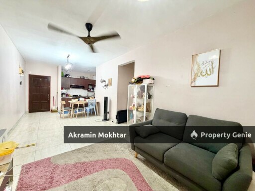 Renovated & 1 Parking | Laksamana Puri Condo Batu Caves, Gombak Selangor.