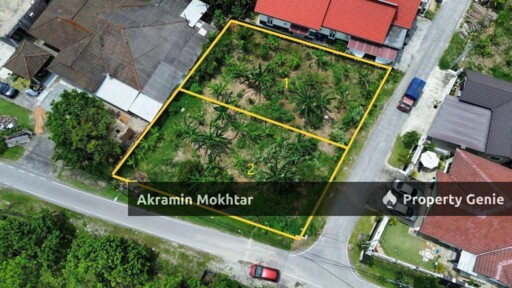 FREEHOLD & END LOT | TANAH LOT BANGLO BATU 3, BANGI LAMA (2 LOT BERSEBELAHAN BERDEKATAN SURAU
