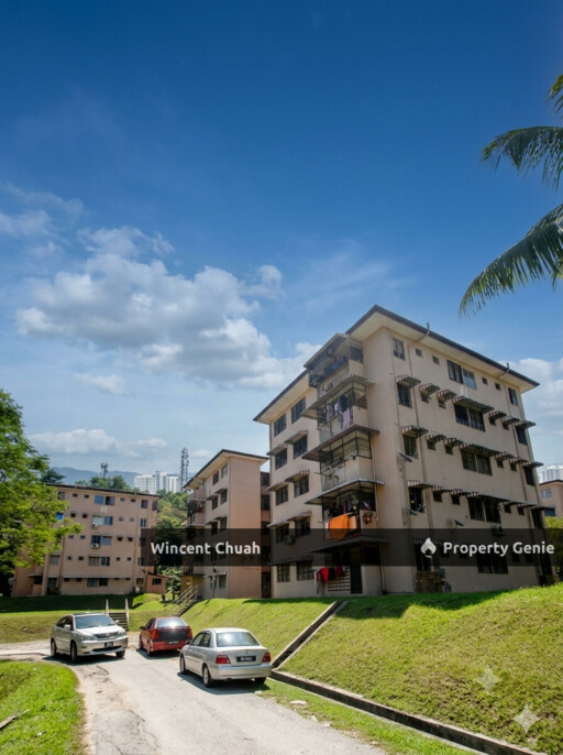 CORNER UNIT Flat Seksyen 2 Wangsa Maju Blok C 2nd Floor