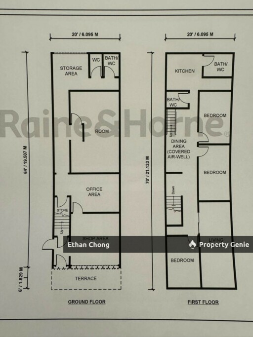 Unfurnished Ground Floor Shop for Rent at Lebuh Merpati, Off Jalan Meru, Klang