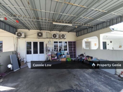 Freehold Facing Field Ipoh Single Storey Terrace House Perak