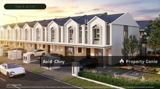 M Tiara , Skudai, New 2 Storey Terrace House (Free Lawyer Legal Fee, Stamp Duty and MOT)