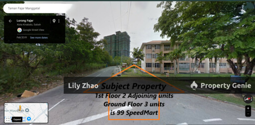 Ground Floor Shop Office Lot for Rent, Corner Lot, Next to 99-Speed Mart, Behind CKS Hypermarket Menggatal, Kota Kinabalu.