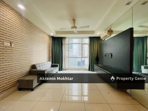 FREEHOLD, PARTIALLY FURNISHED, RENOVATED & 2 PARKING | CENTRAL RESIDENCE SUNGAI BESI KUALA LUMPUR