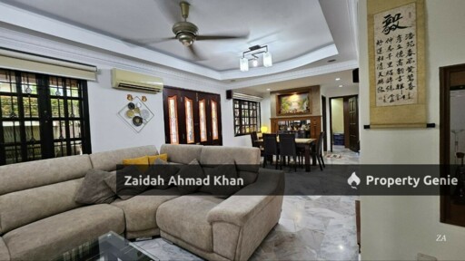 Bandar Kinrara BK5 Corner Lot Double Storey Terrace House  Fully Furnished Facing Open Freehold Renovated Extended Bandar Kinrara BK5/1, Selangor