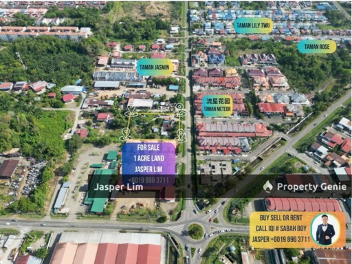 1 Acre Empty Land (Jalan Sin On Utara)