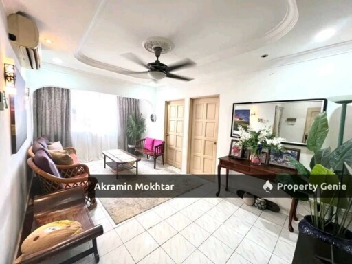 RENOVATED & FULLY FURNISHED | FLAT AU3 PKNS, Keramat Kuala Lumpur