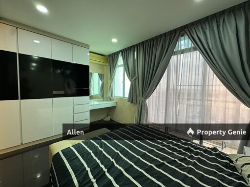 Lakeview Suite Studio Johor Bahru, Freehold Fully-Furnished