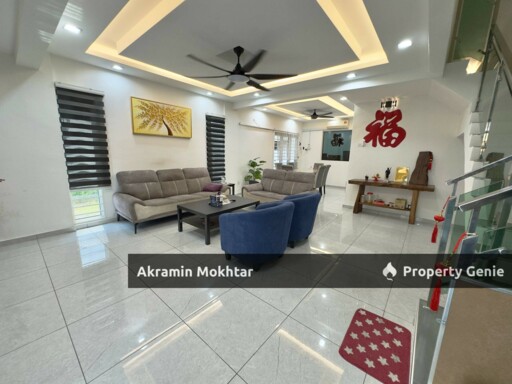 FULLY RENOVATED & FULLY FURNISHED | 2-STOREY TERRACE END LOT TAMAN PUCHONG UTAMA, PUCHONG
