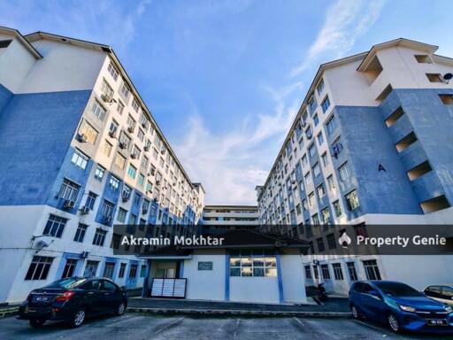 End Unit & Open Parking | Pangsapuri Taman Sutera Wangi, Batu Berendam Melaka