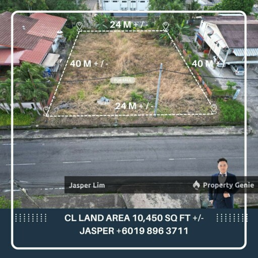 CL 10,450 SQ FT Empty Land (Jalan Morrel)