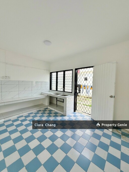Taman Kluang Barat Double Storey Low Cost House Unblock Endlot Unit