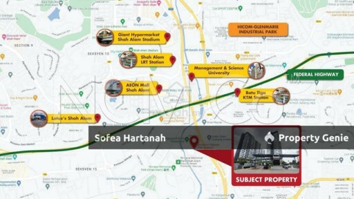 Residensi Hijauan/ The Greens @ Subang West, No. 4, Seksyen 22,Shah Alam, Selangor | Bawah Nilai Pasaran