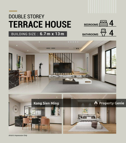 Kuching Double Storey Terrace at Taman Siniawan 2