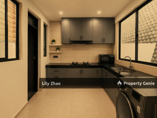 3-Storey Semi-Detached Luxury House for Rent, 4Bed 5Bath, Exclusive Unit, Gated & Guarded, Likas, Kota Kinabalu.