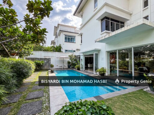 Fully Renovated With Swimming pool 3 Storey Corner Lot Semi D @ Changkat Kiara Bayu, Dutamas, Mont Kiara Kuala Lumpur .