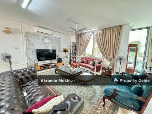 Freehold & Facing Open | 3 Storey Superlink Terrace Thistle Grove Denai Alam Renovation And Additional Bedroom .