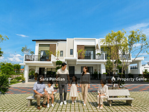 Freehold Gated Guarded 2Storey House for Sale in Ipoh Just 3km Station 18