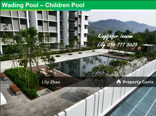 Kingfisher Inanam Condo for Rent, Renovated & Fully Furnished, Block C, 5th Floor Facilities area, Kota Kinabalu