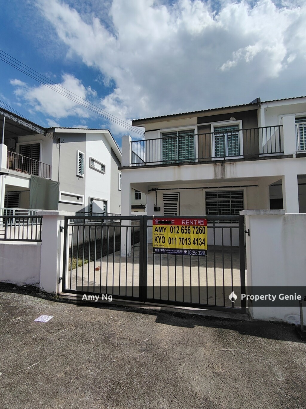 Endlot Extra Land 2 Storey For Rent Meru Scientex