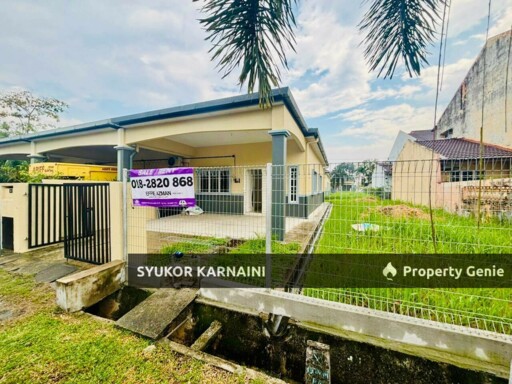 Single Storey Terrace END LOT Jalan Sungai Agas Klang