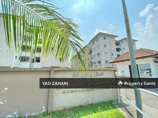 Seri Pegaga Apartment, Shah Alam | RM280K - Near i-City & UITM & Low Density